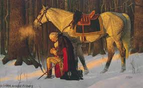 Christian Heritage - George Washington in Prayer
