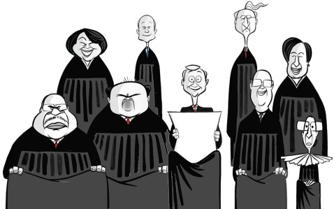 Supreme Court - caricatures
