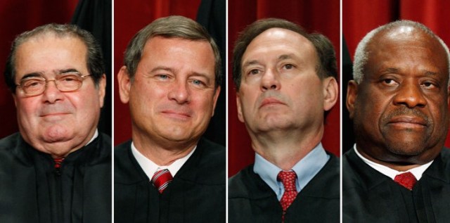 SUPREME COURT - conservative members (2017) - minus Kennedy