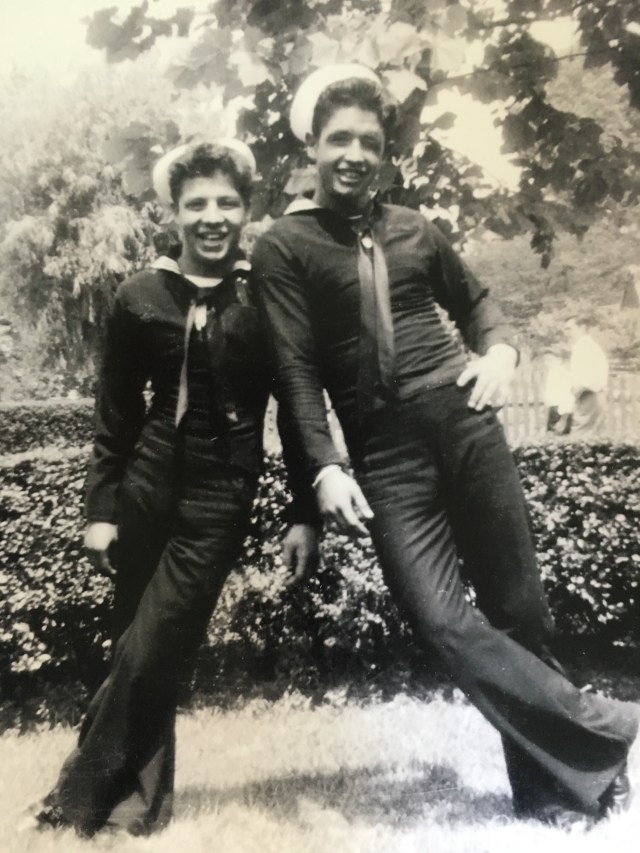 DAD &amp; UNCLE GENE - Navy days