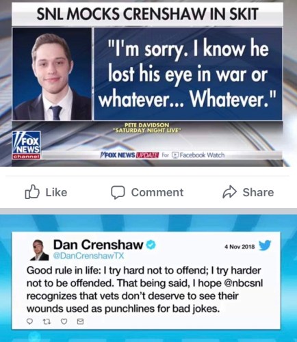 DEMOCRATS - SNL and Dan Crenshaw