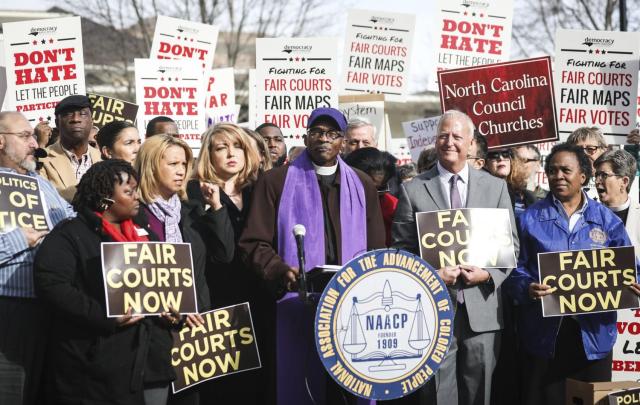 Rev. Anthony Spearman - NC NAACP (photo courtesty of Virignia Pilot)