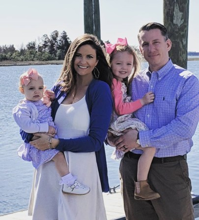 JEFF MOORE - with family by waterfront