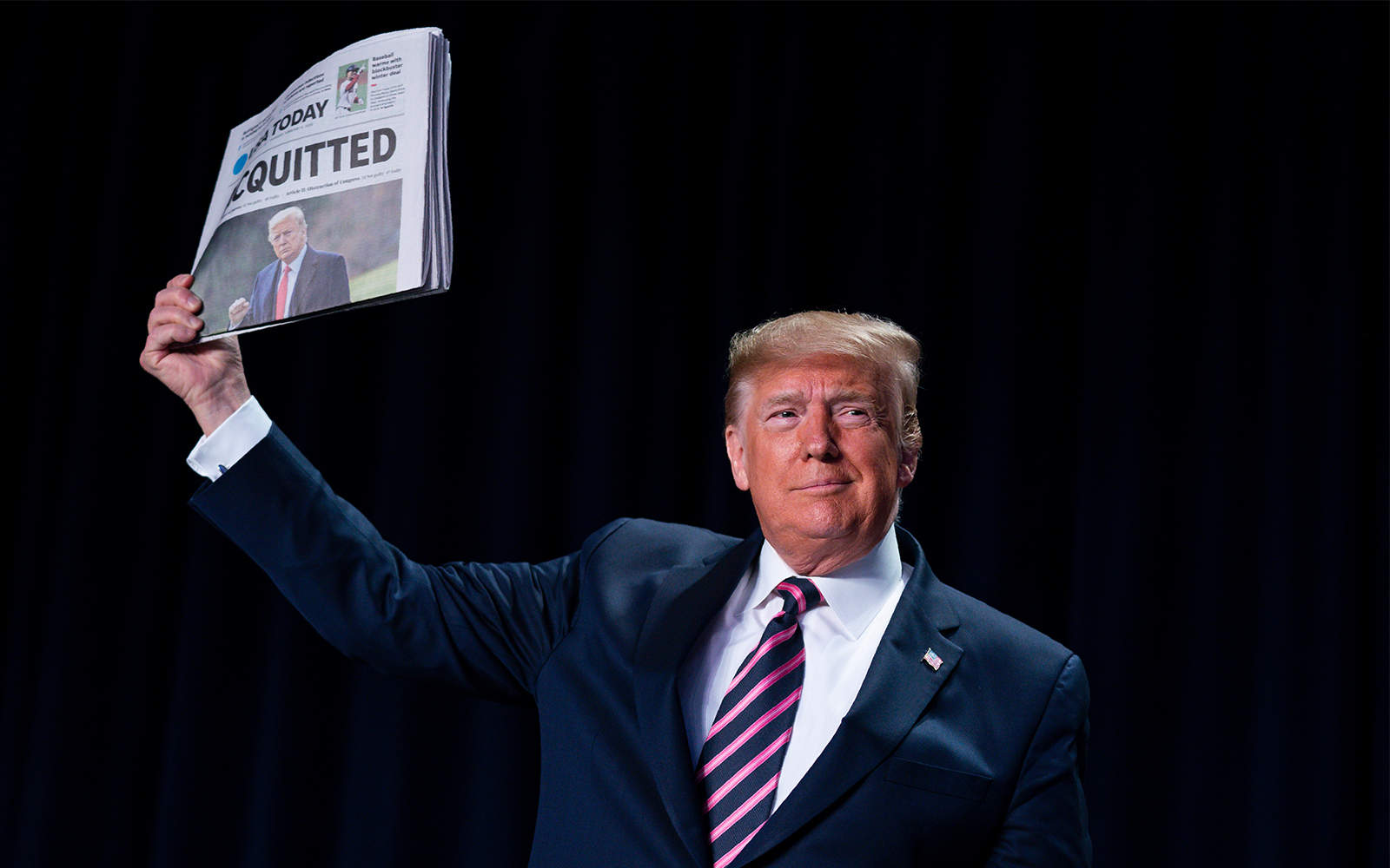 TRUMP - ACQUITTED (Times of Israel)